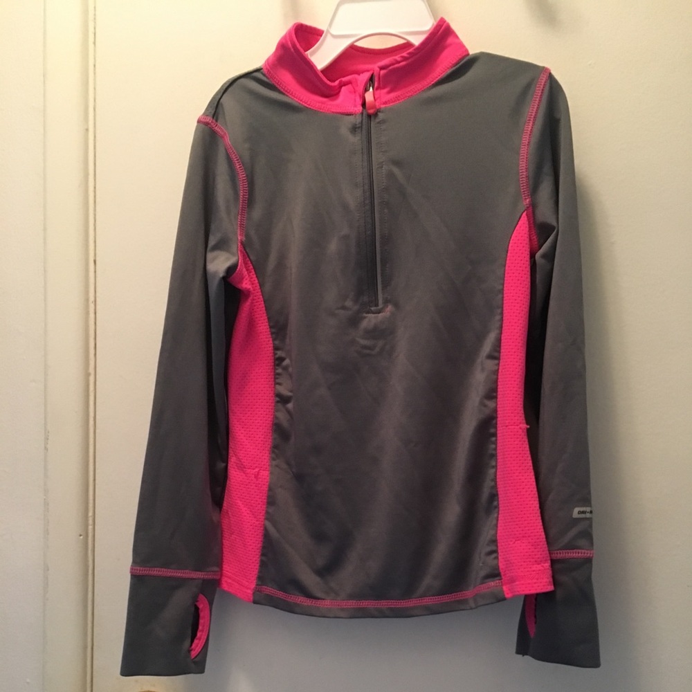 Danskin Pink & Gray Coverup - Size 6/6X